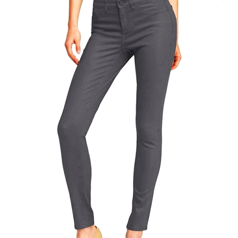 Elie Tahari 29 Audrey faux leather gray leggings